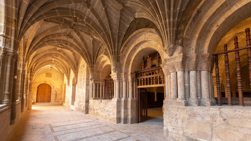 claustro del monasterio de Fitero